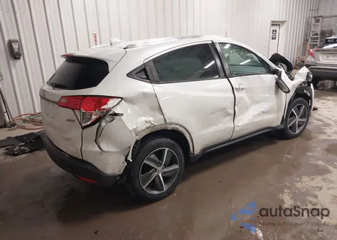 2022 Honda Hr-V Awd Ex из США, поврежденный, VIN 3CZRU6H56NM700425